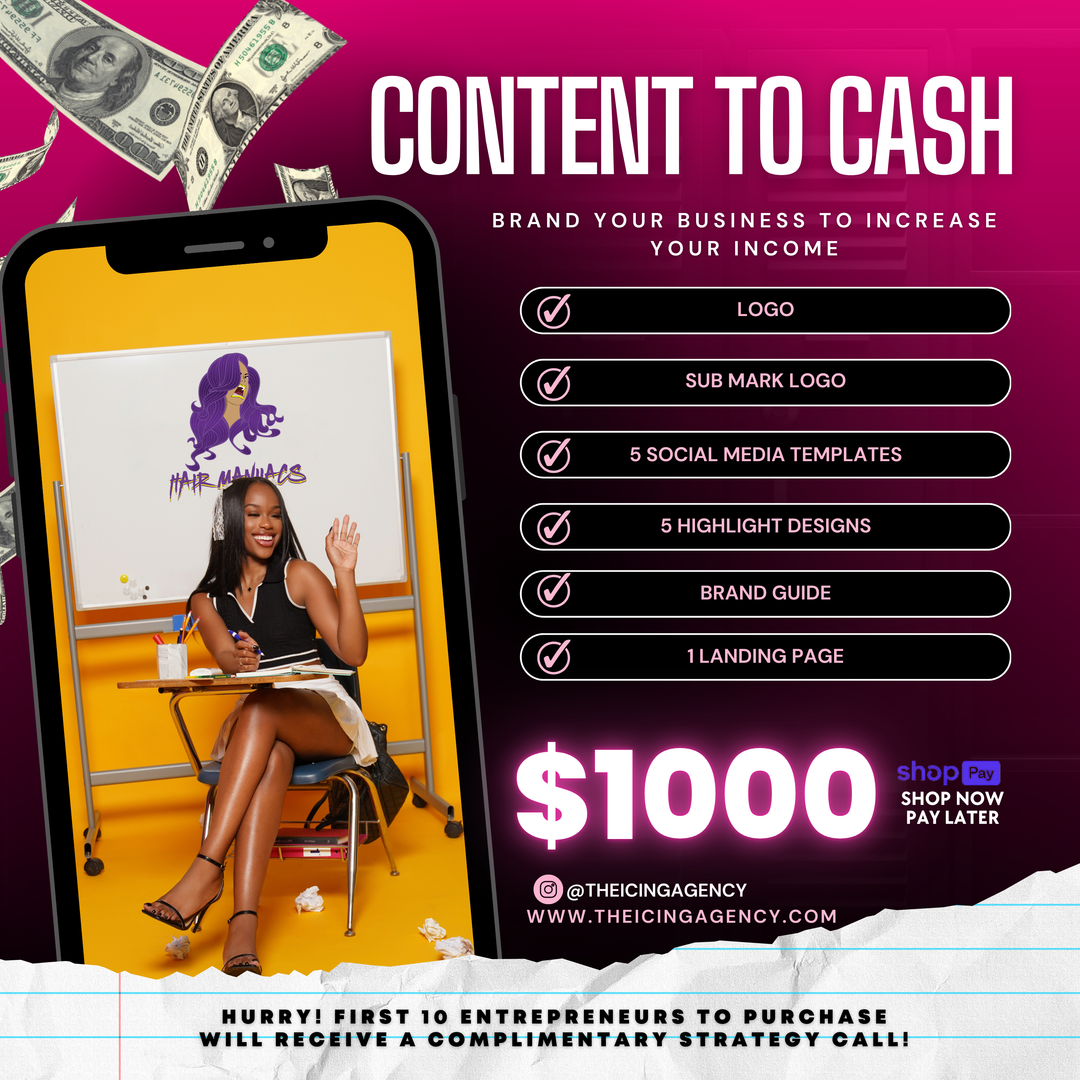 Content to Cash Branding Bundle